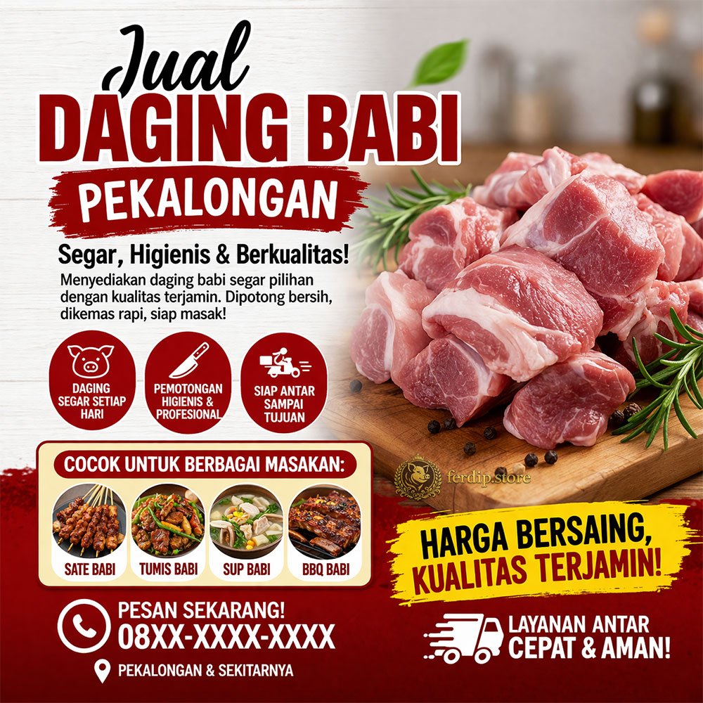 Jual Daging Babi img2