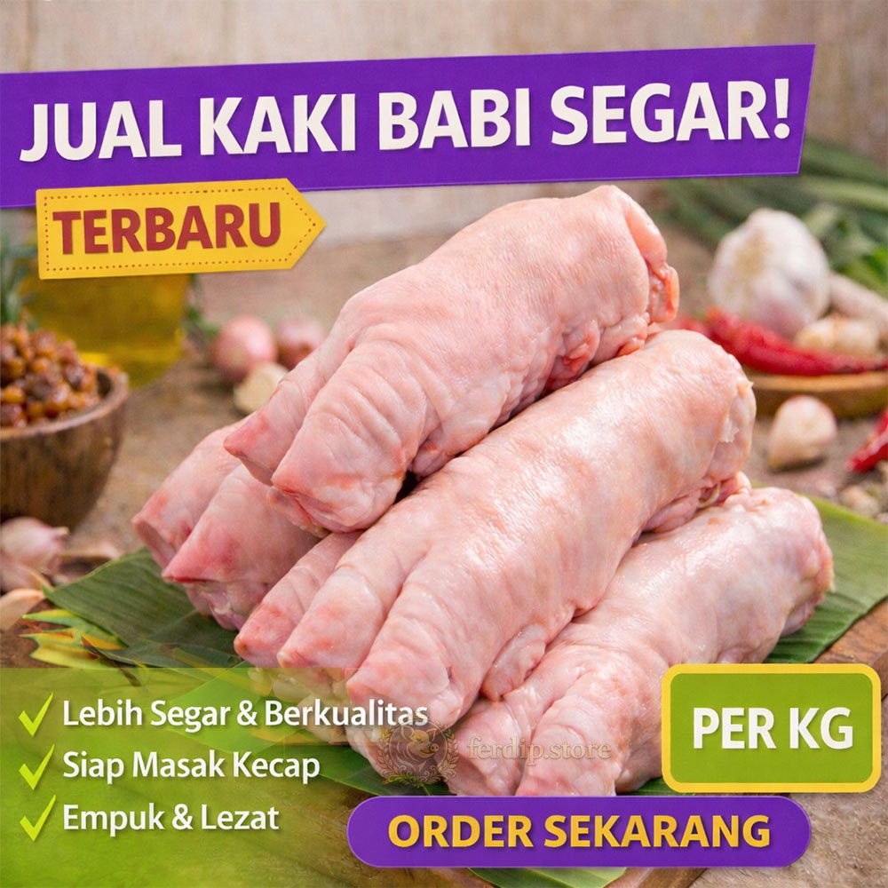 jual kaki babi kecap img1